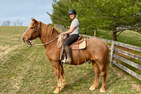 Cain - under saddle